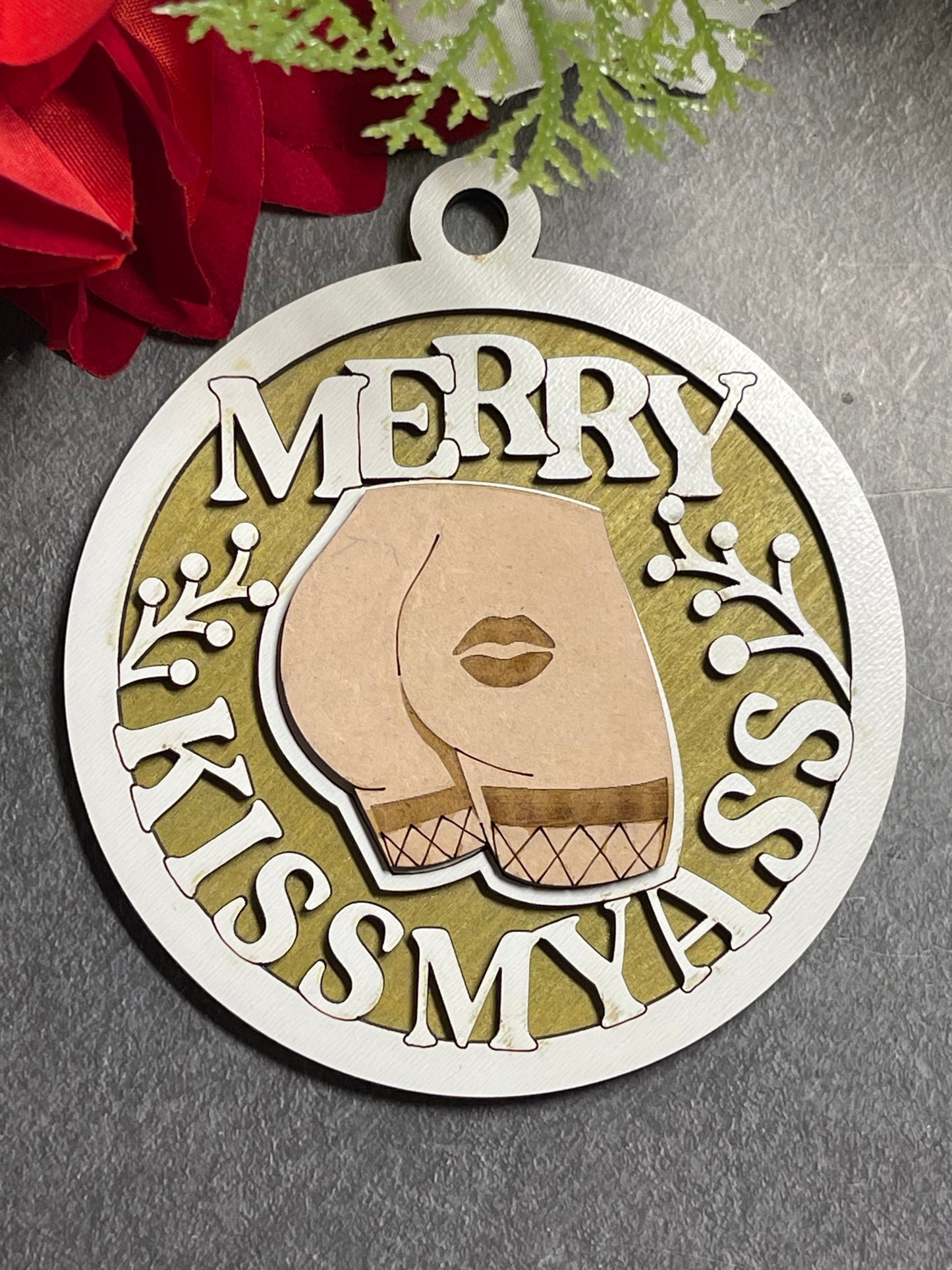 Naughty Christmas Tree Ornaments