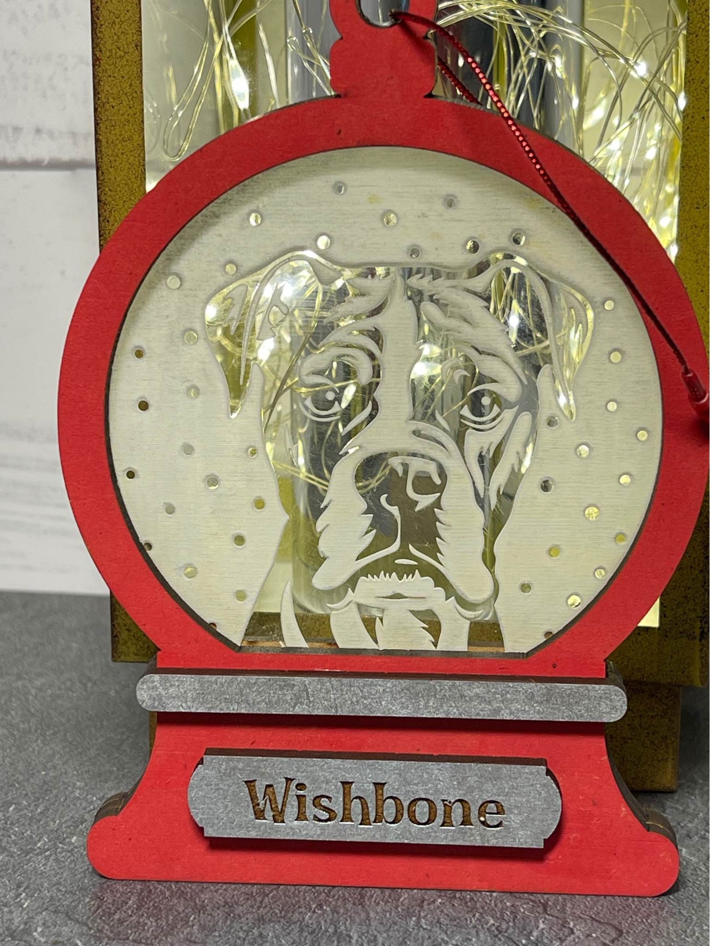 Dog Breed Snowglobe Ornaments - Personalized