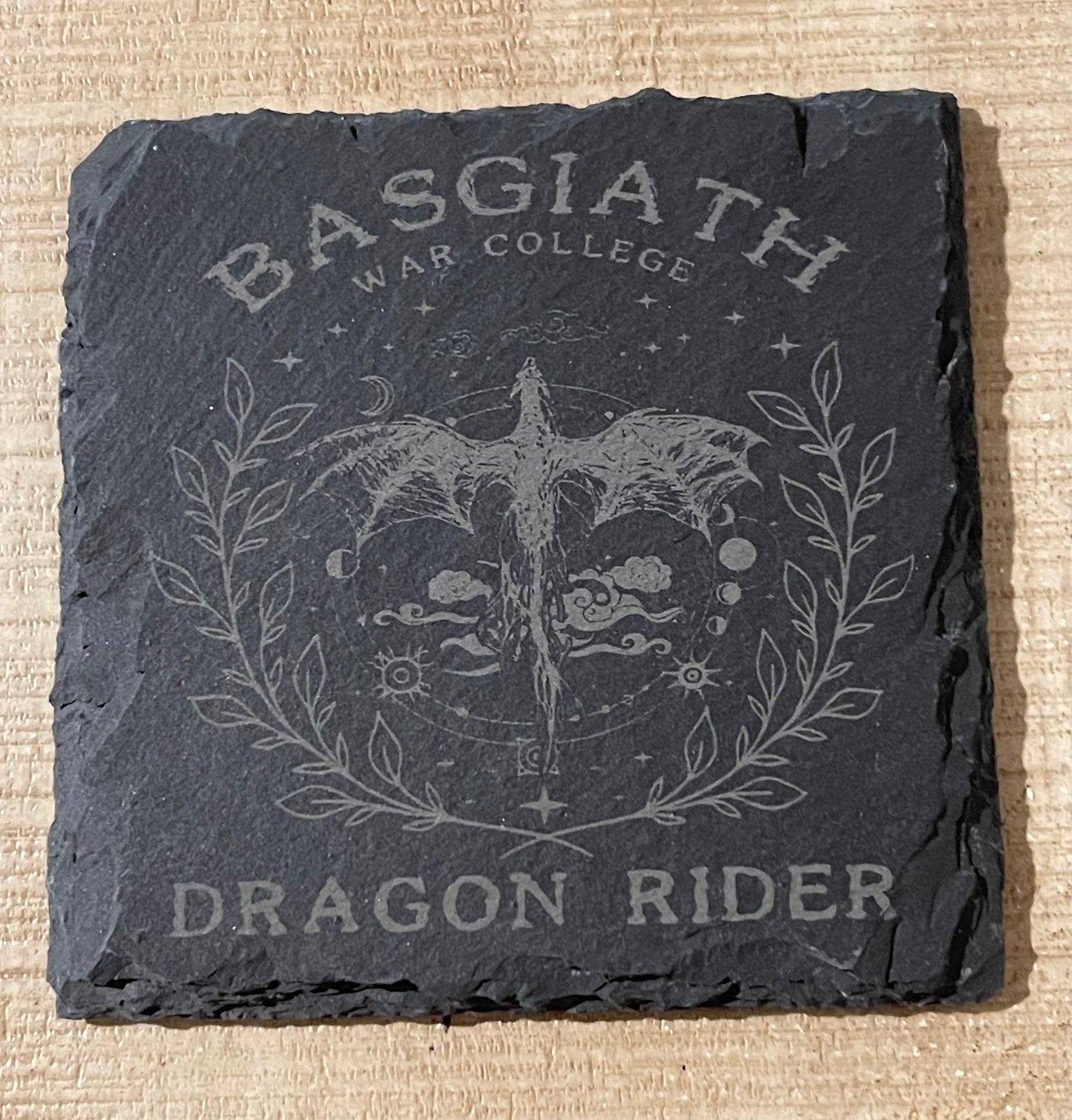Slate Coasters (4 pack) - Fourth Wing