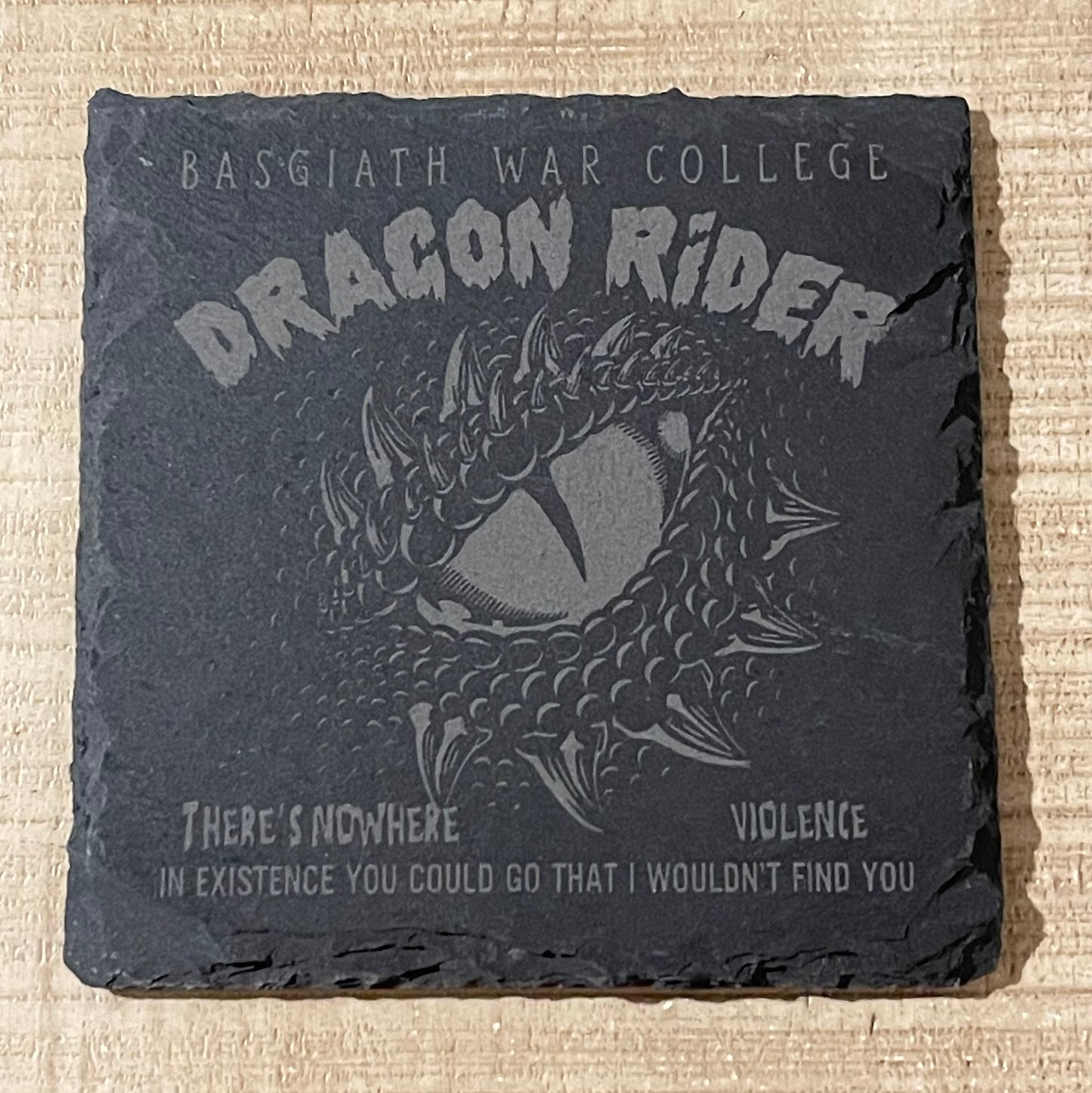 Slate Coasters (4 pack) - Fourth Wing