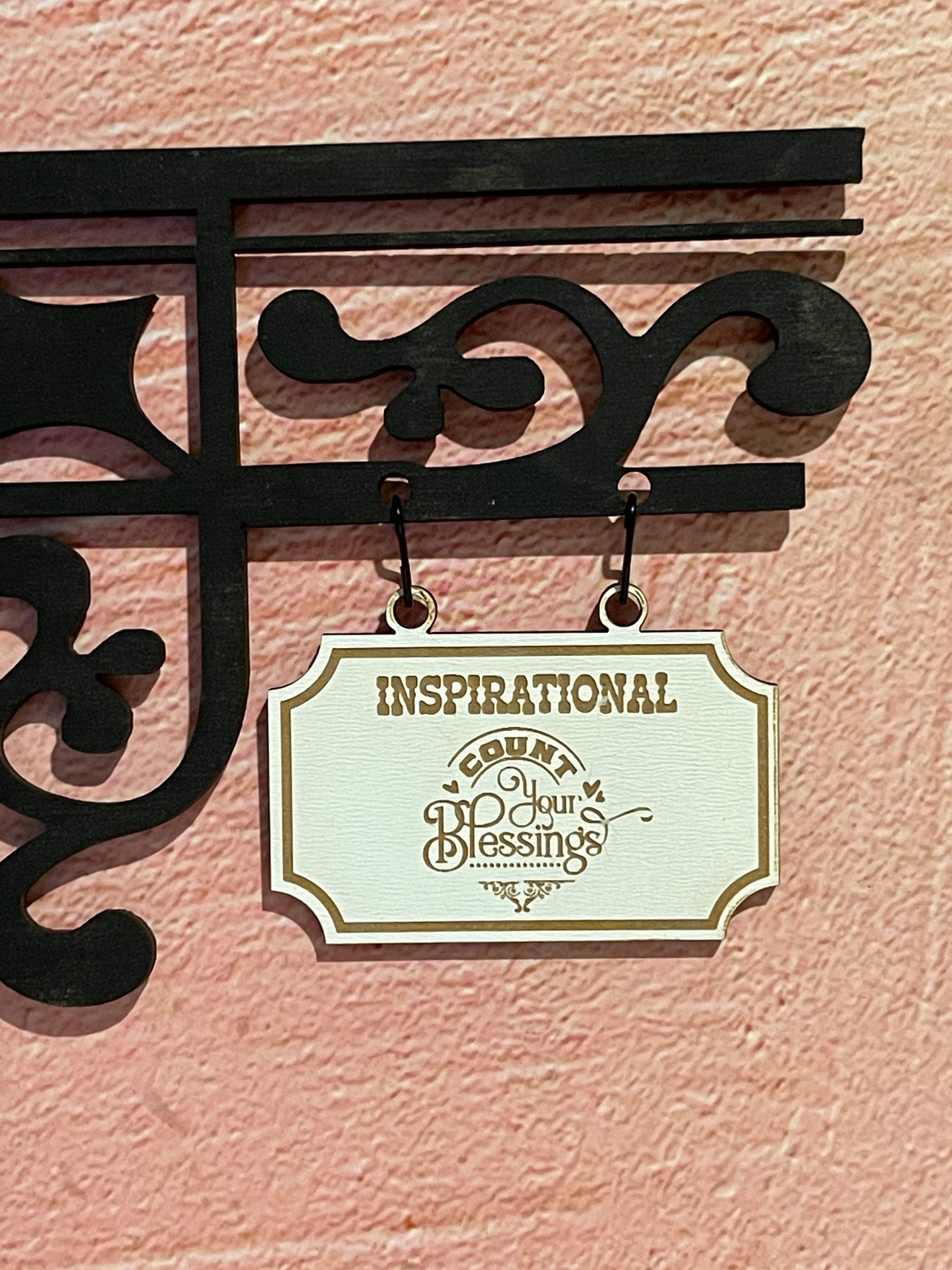 Bookshelf Dividers and Organizers with Genre Hanging Signs