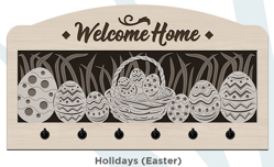 Interchangeable Key Hangers - Double Layer Insert