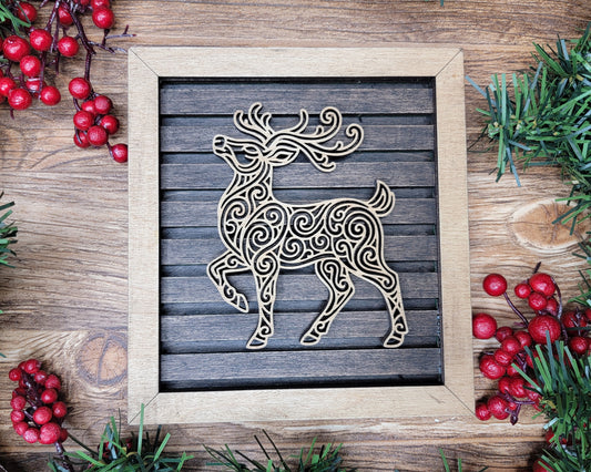 Winter Ornamental Outline Collection