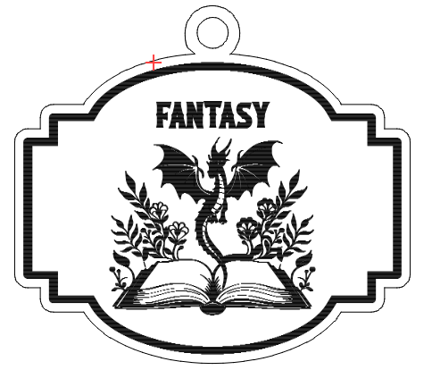 Keychains with Book Themes