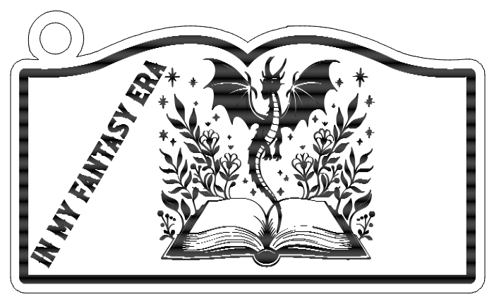 Keychains with Book Themes