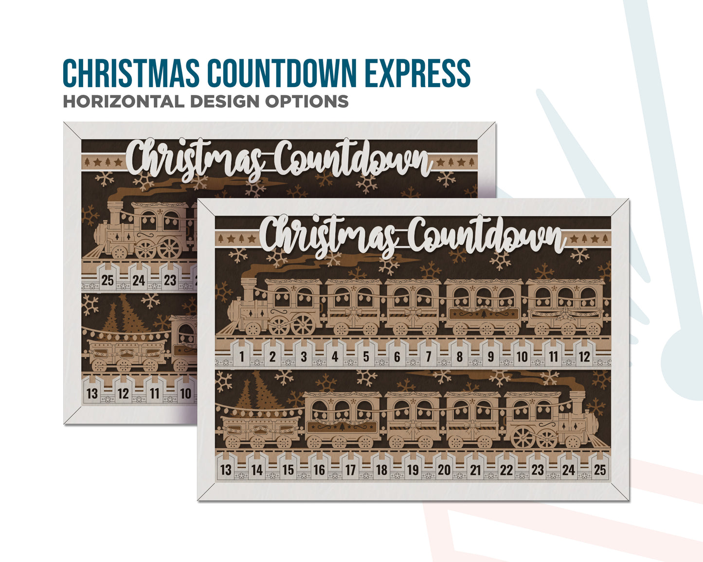 Christmas Countdown Express - Personalized!