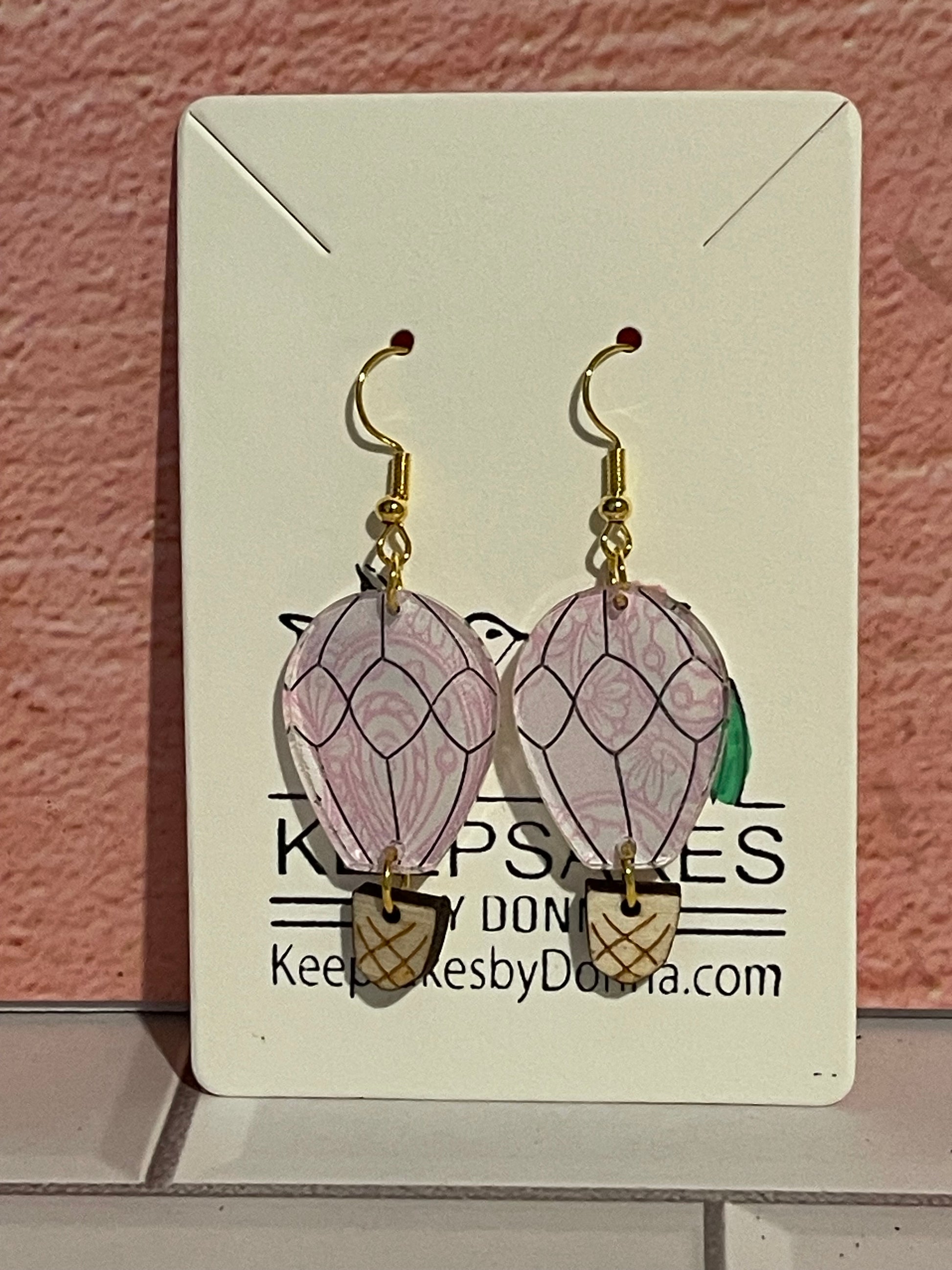 Pastel Pink Filagree