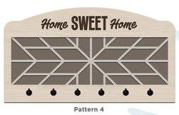 Interchangeable Key Hangers - Double Layer Insert