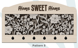 Interchangeable Key Hangers - Double Layer Insert