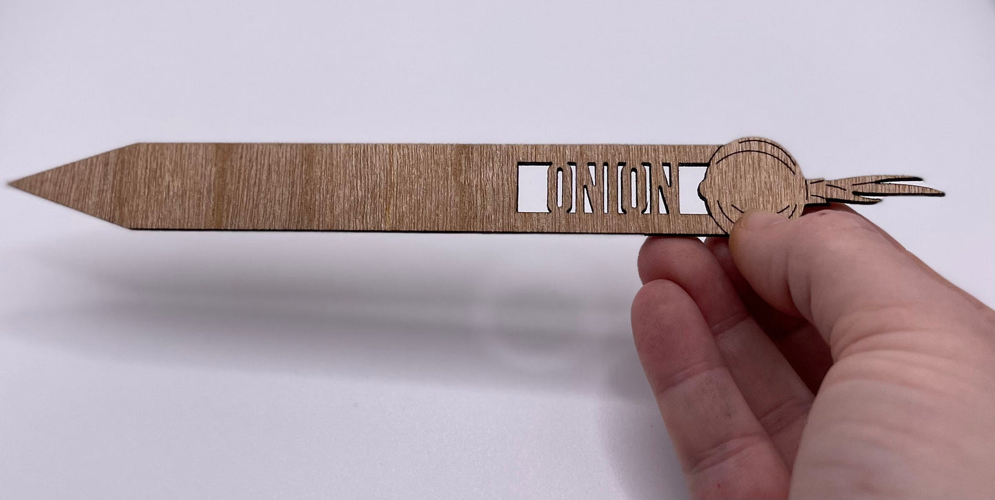 Garden Stakes/Markers, Wood or Acrylic, Planting