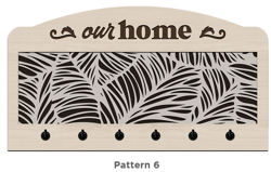 Interchangeable Key Hangers - Single Layer Insert