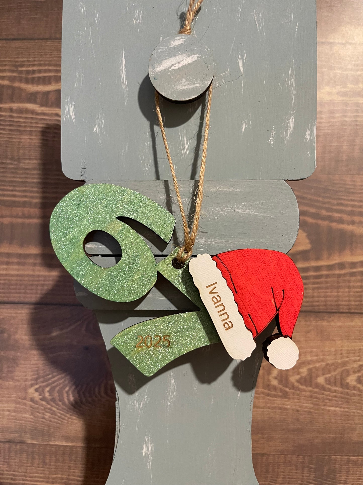 6 7 Christmas Ornament