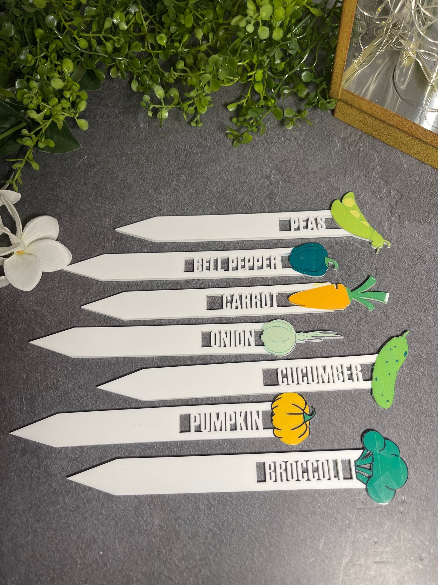 Garden Stakes/Markers, Wood or Acrylic, Planting