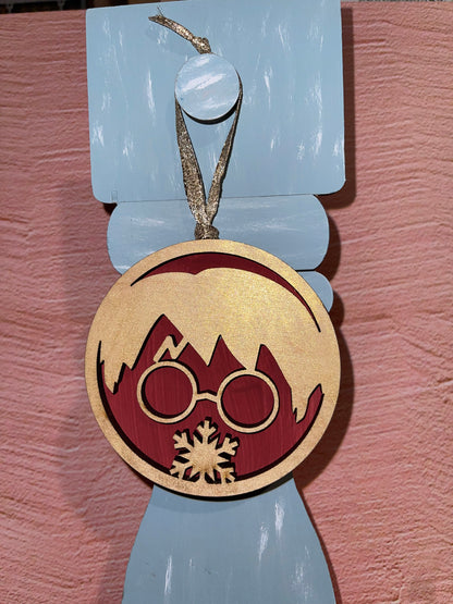 Magical Wizard School Ornaments