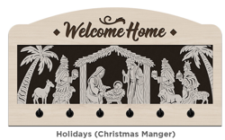 Interchangeable Key Hangers - Single Layer Insert