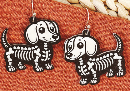 Skeleton earrings