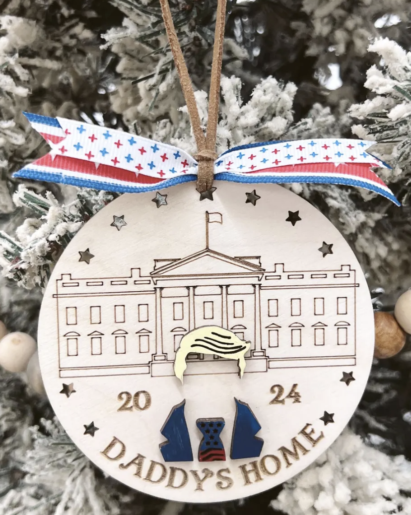 Trump 2024 President Ornament