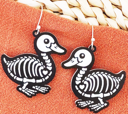 Skeleton earrings