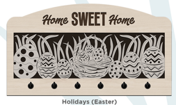 Interchangeable Key Hangers - Single Layer Insert