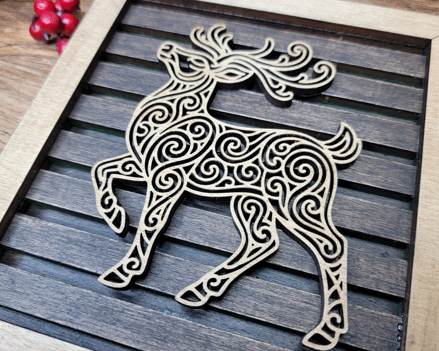 Winter Ornamental Outline Collection