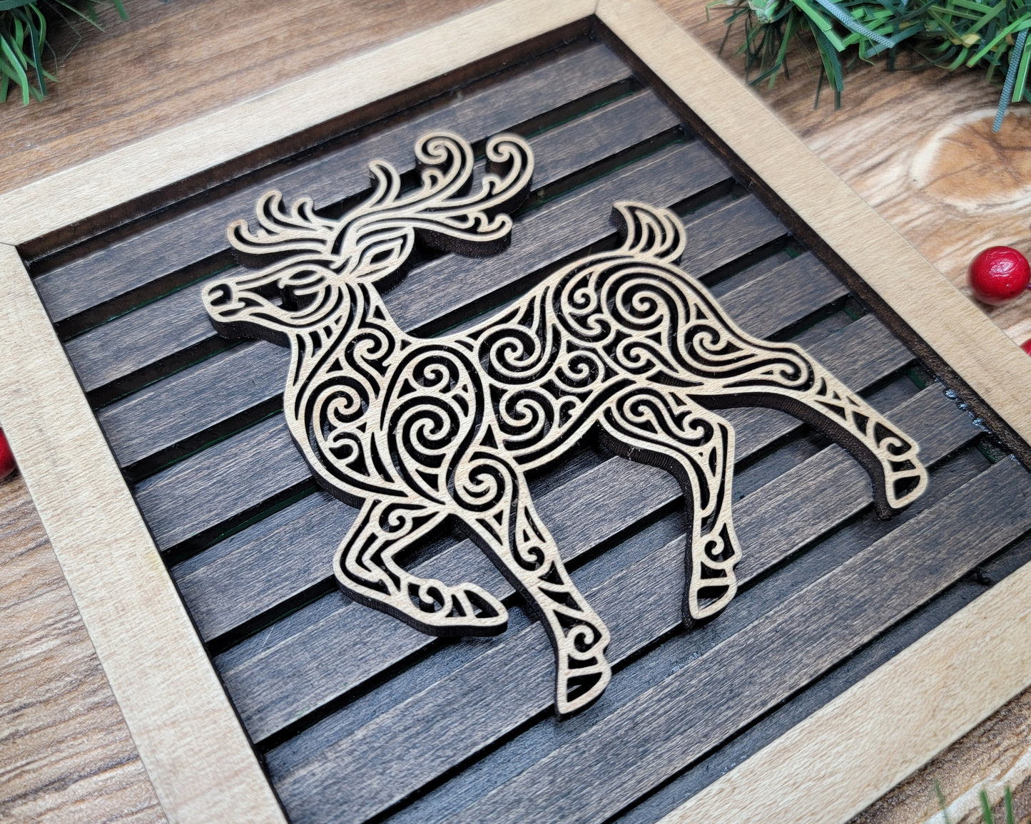 Winter Ornamental Outline Collection
