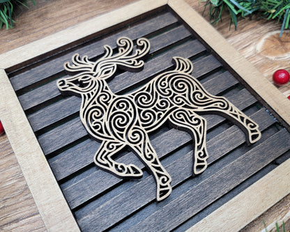 Winter Ornamental Outline Collection