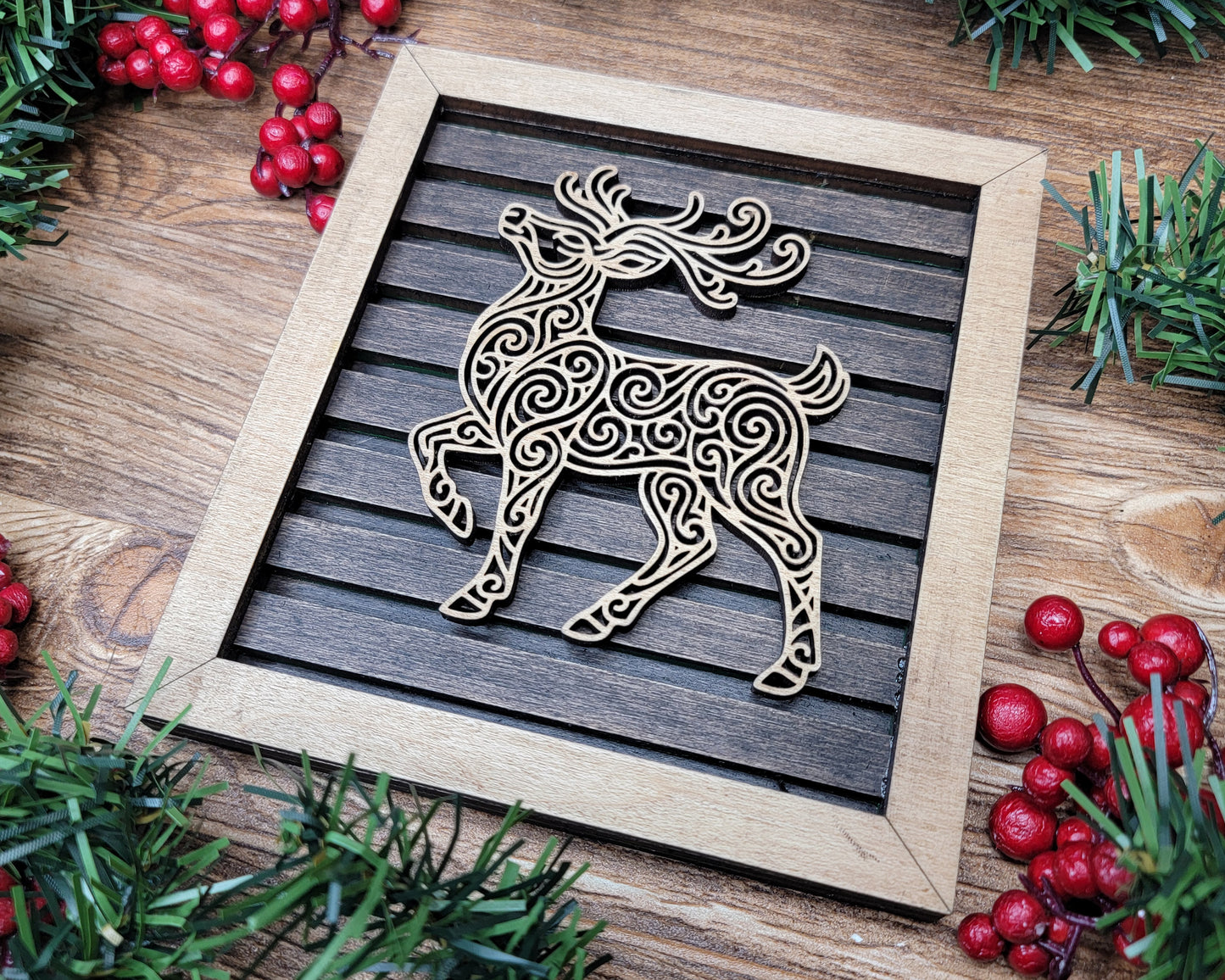 Winter Ornamental Outline Collection