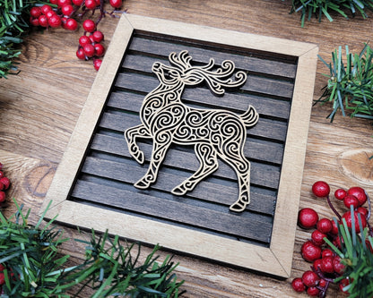 Winter Ornamental Outline Collection