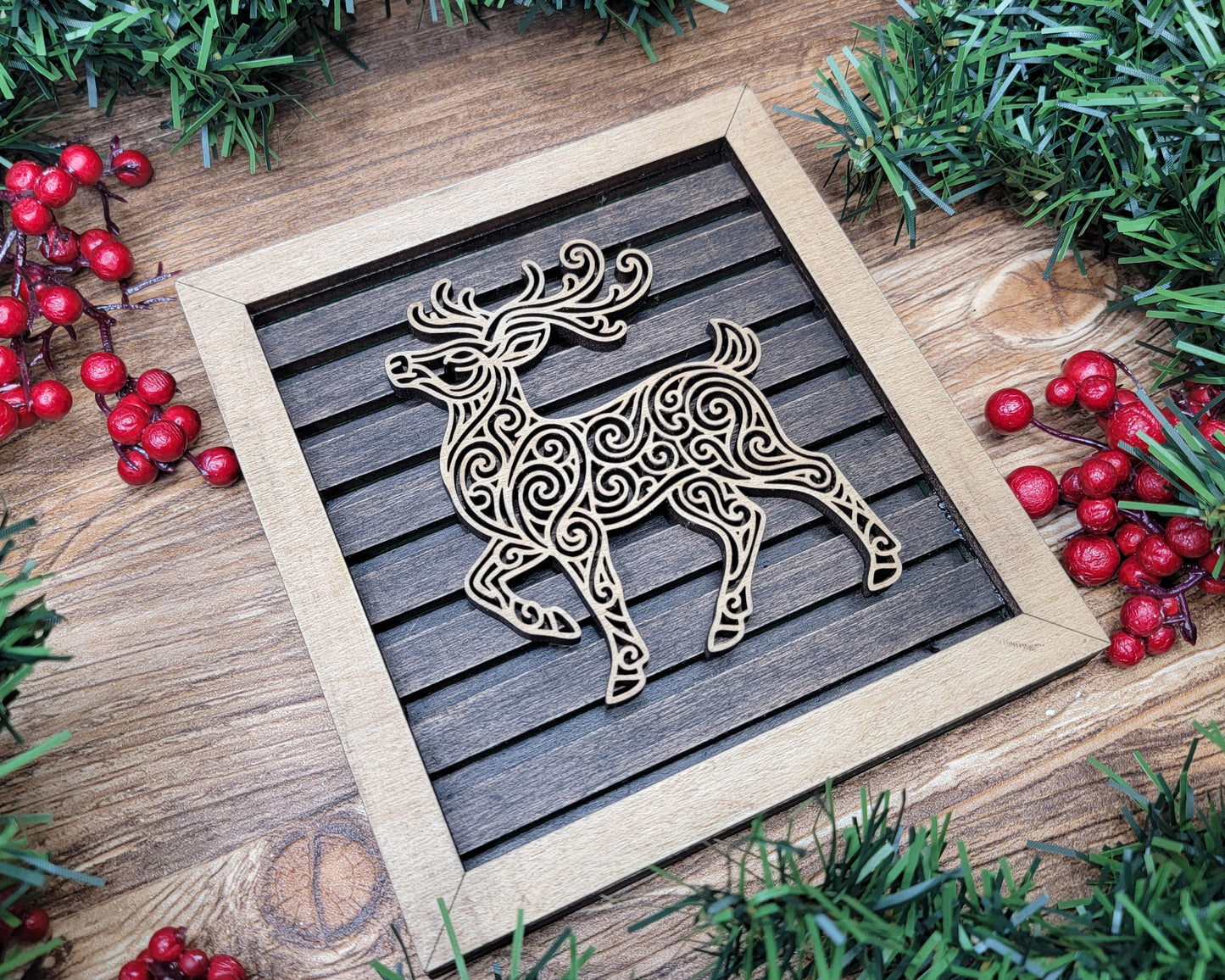 Winter Ornamental Outline Collection