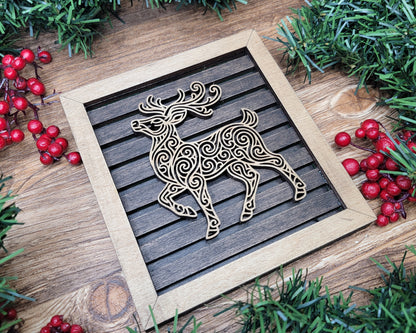 Winter Ornamental Outline Collection