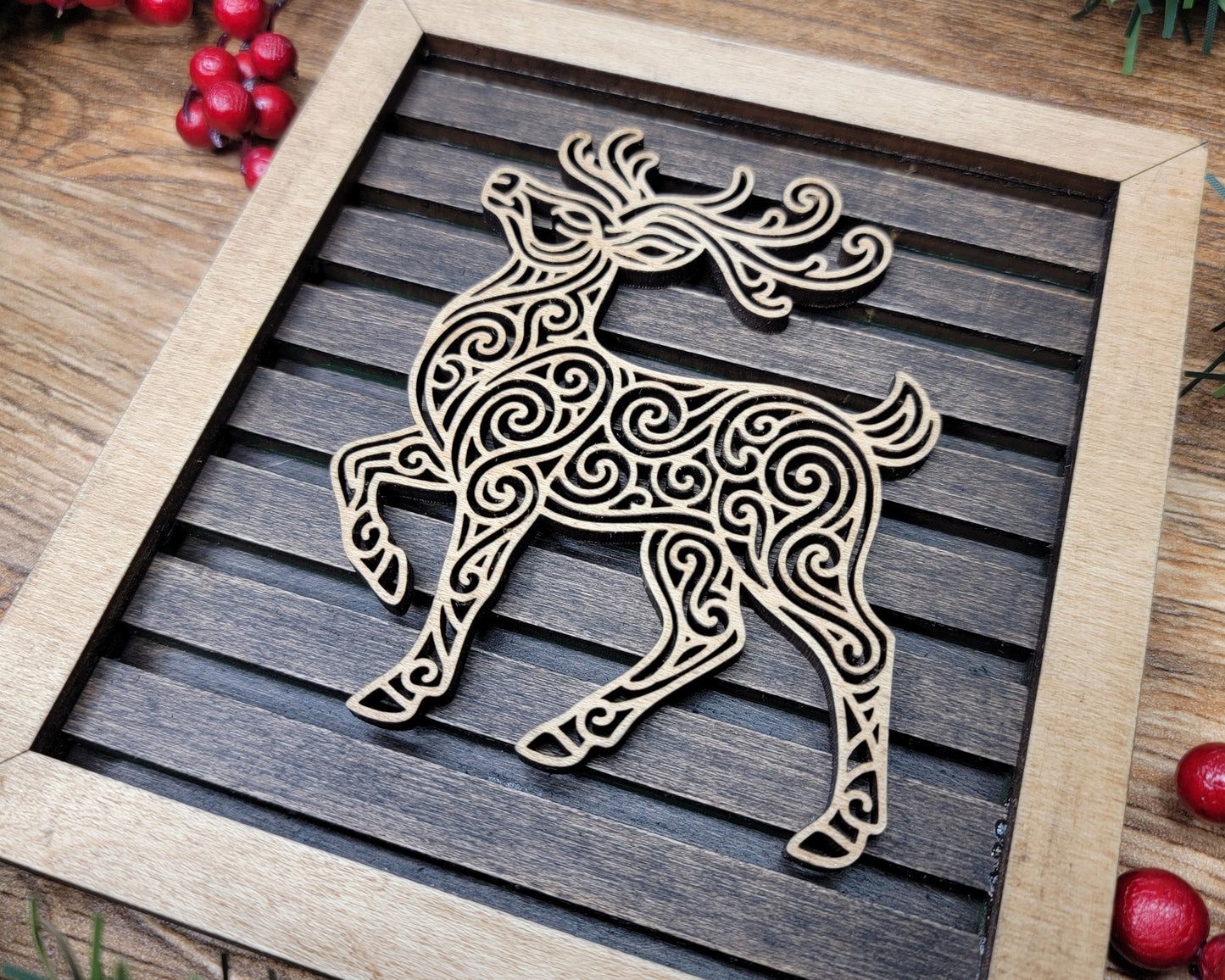 Winter Ornamental Outline Collection
