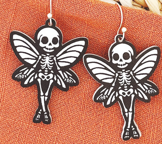 Skeleton earrings