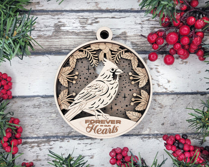 3D Christmas Scenes Ornaments
