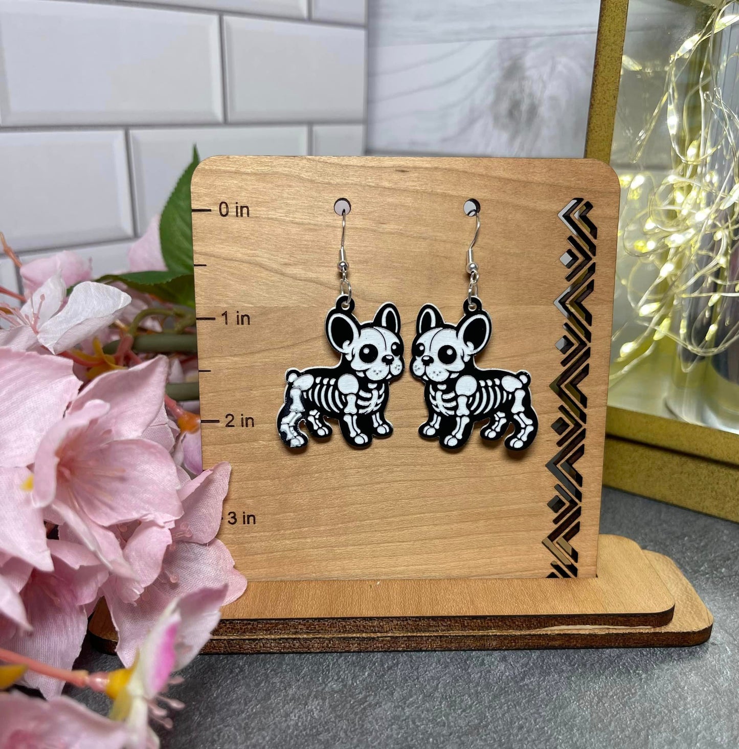 Skeleton earrings