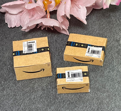 Miniature Amazon Boxes (Set of 3)