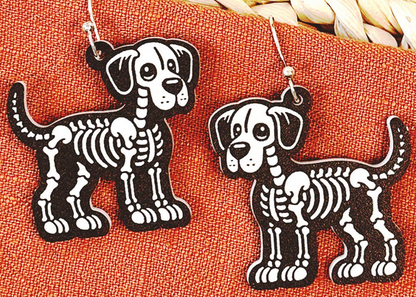 Skeleton earrings