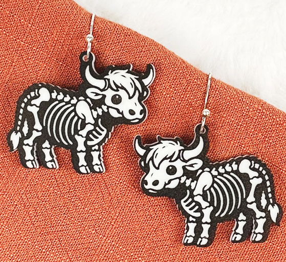 Skeleton earrings