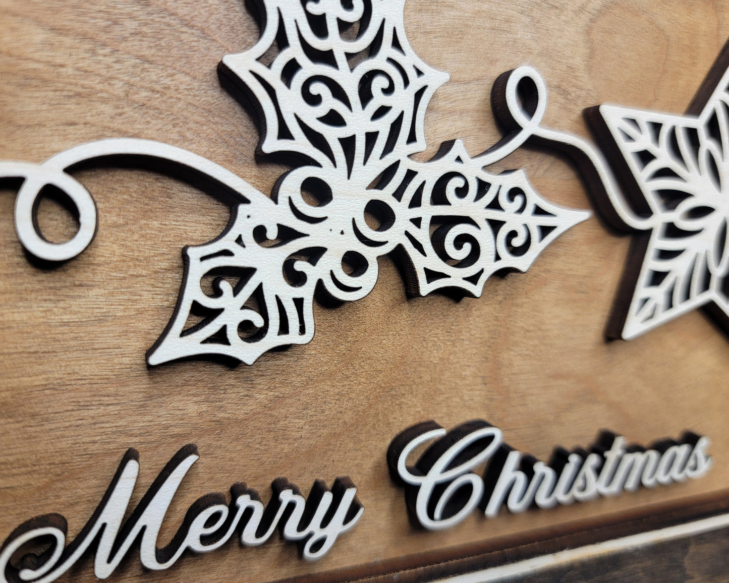 Holiday Line Art Signage