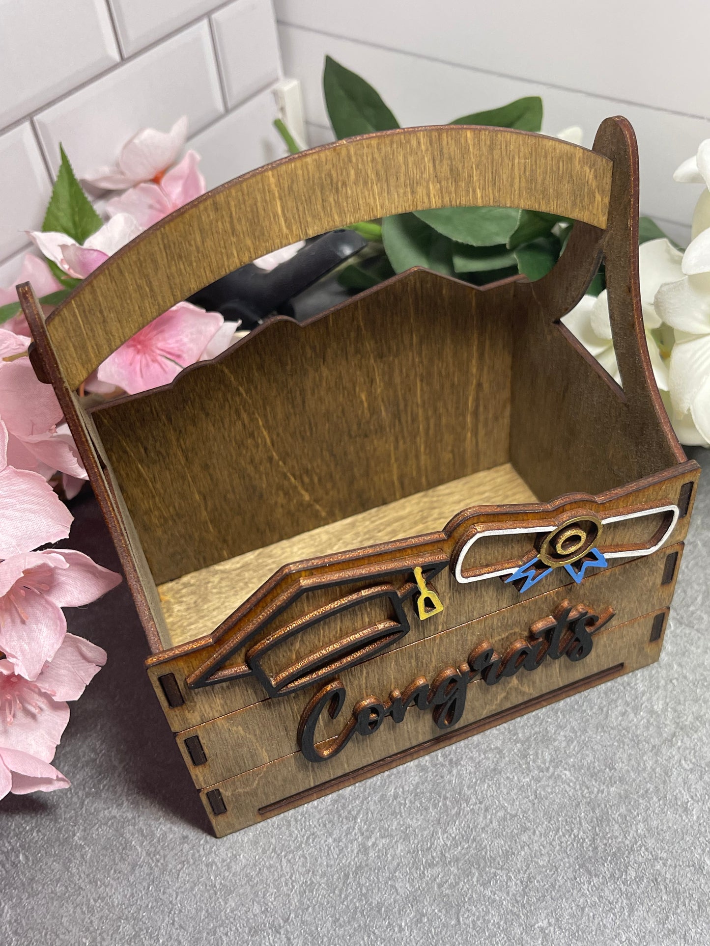 Graduation Basket - Miniature