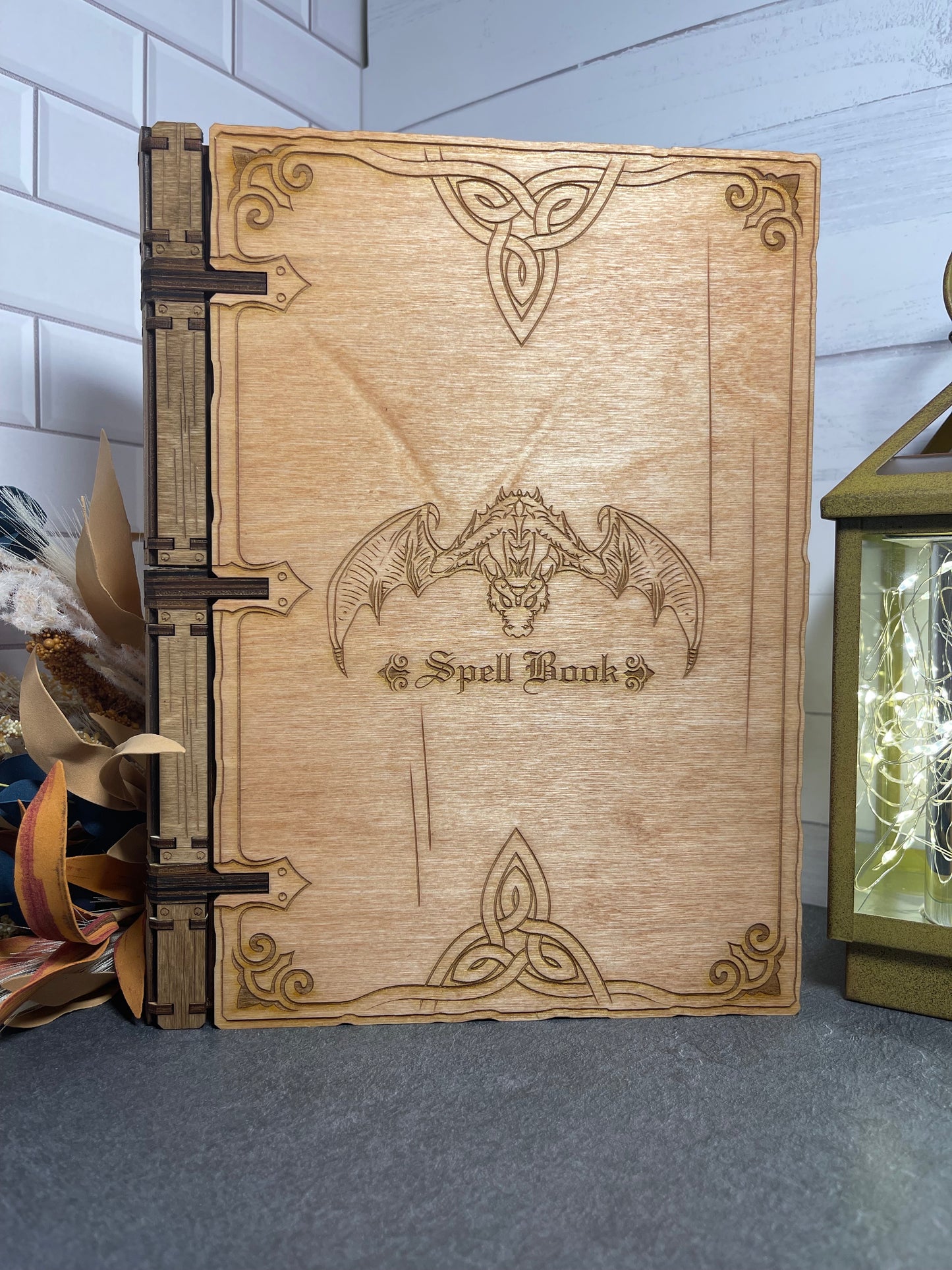 Book Box, Large Spell Book, Laser Cut