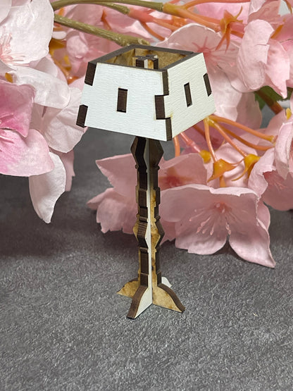 Miniature Floor Standing Lamp (non-functional), Scale 1:12