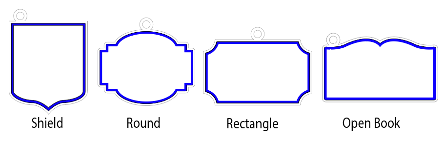 Keychains with Book Themes