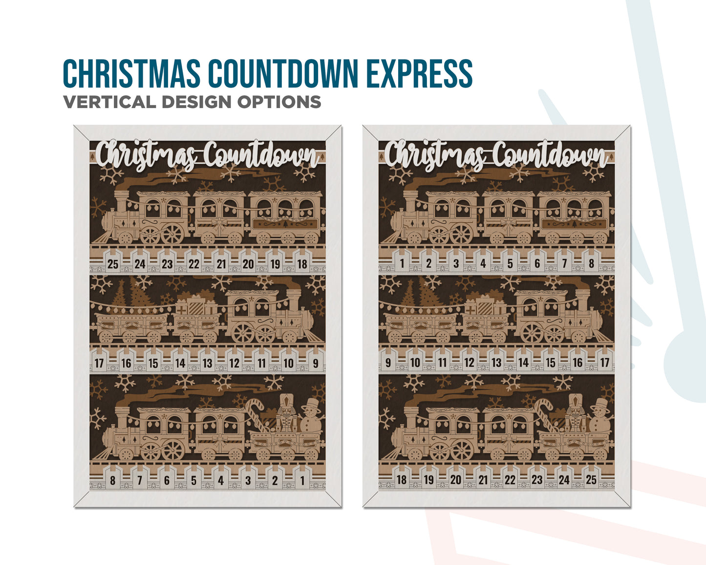 Christmas Countdown Express - Personalized!