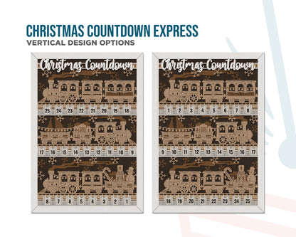 Christmas Countdown Express - Personalized!