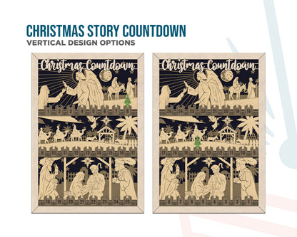 Christmas Story Countdown - Personalized!