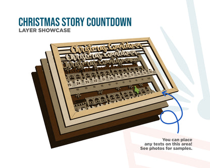 Christmas Story Countdown - Personalized!