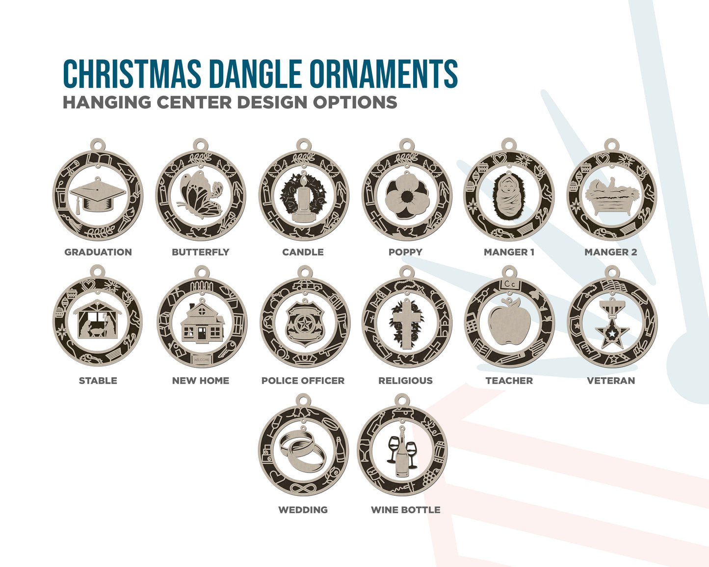 Dangle Ornaments For All Occassions