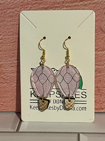 Pastel Pink Filagree