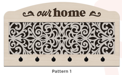 Interchangeable Key Hangers - Single Layer Insert