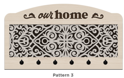 Interchangeable Key Hangers - Single Layer Insert